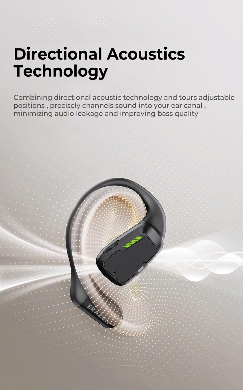 ERAZER XP6 Wireless Earbuds, Bluetooth 5.4 HIFI Sound Quality Bluetooth Headphones, Sports Gaming with Low Latency Earbuds, Touch Control IPX5 Waterproof With microphone Earphones Headsets