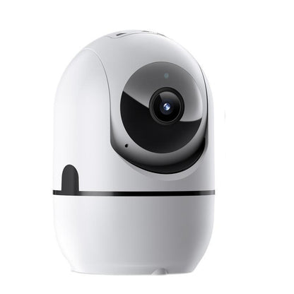 2MP Smart WiFi Pan-Tilt Security Camera with Human Detection, 2-Way Audio, IR Night Vision, IP64, Cloud/TF Storage, White