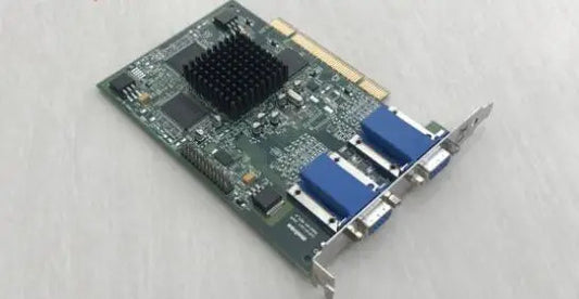 7003-03 REV_A  Very Nice PCI Graphic Card G45+MDHP16D/IB2 PCI Slot Video Card Dual DB15 Port For IPC Motherboard