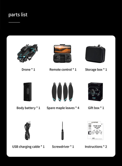 Cross-Border Z101Drone Long Endurance Obstacle Avoidance Aerial Photography Quadcopter Brushless Motor Remote Control Aircraft Drone