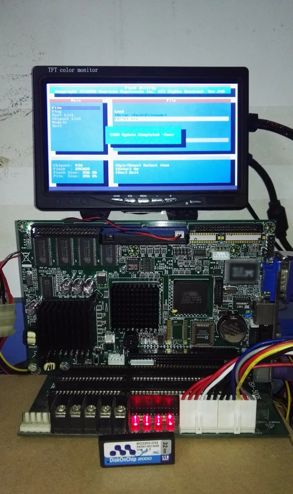 FB-2501 New IPC ISA Board 486 FB2501 Industrial motherboard Half-Size CPU Card PICMG1.0 PC/104 Onboard CPU RAM For CNC EDM