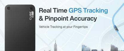Cube Magnetic Pro GPS Tracker for Vehicles / Car, 1 Year Battery, Real Time Location, Geo Fence, Route History and Speed Monitor