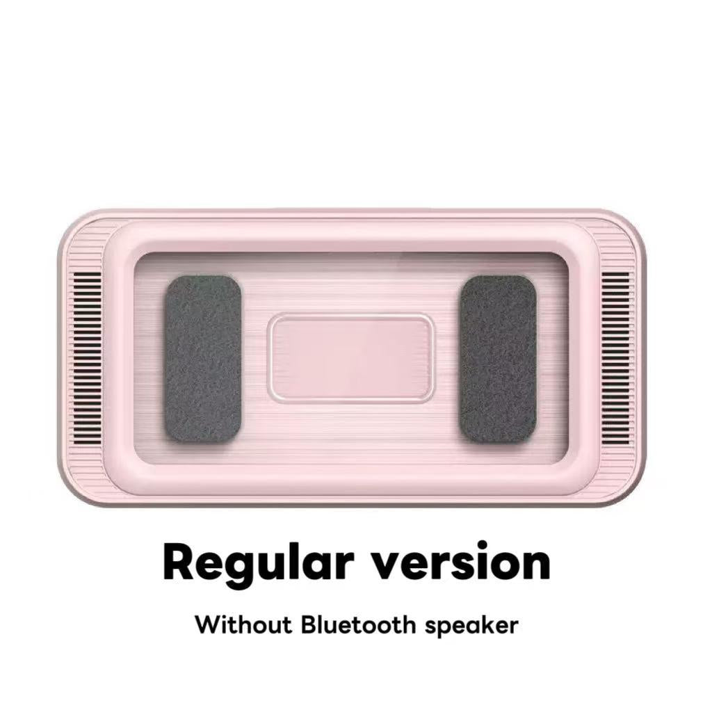 Waterproof Bluetooth-compatible Speaker with 360° Rotating Touch Screen, Shower TV-like Phone Mount for Video Viewing, Music & Bath Time in Bathroom, Kitchen & Pool, Waterproof Wireless Speaker