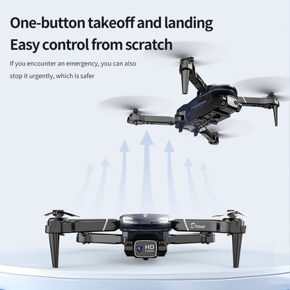 XS9Cross-border Drone4K Dual Camera HD Aerial Photography Foldable Drone with Altitude Hold V88Remote Control Airplane Toy