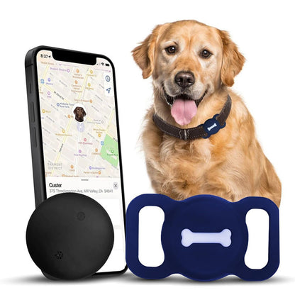 Cross-border Pet Tracker Applicable Apple Find My Designed iOS Anti-lost Device Waterproof Bone Protective Case