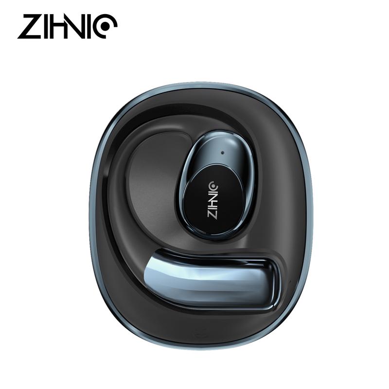 ZIHNIC S09 Wireless OWS Headphones，Bluetooth Open Ear earphones with Minc，Long Battery Life，Wireless Earbuds Headset Portable earbuds