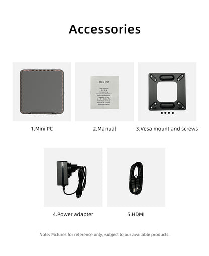 GK3VPLUS/N100 Mini Host N150 Home Office 4K Gaming Micro Portable Computer with Triple Screen Output