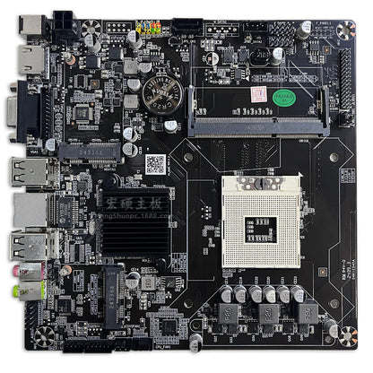 ITX Industrial Control Motherboard HM65Single memory slot DDR3Mini Board PGA988Two Or Three Generations CPU All-in-One Motherboard