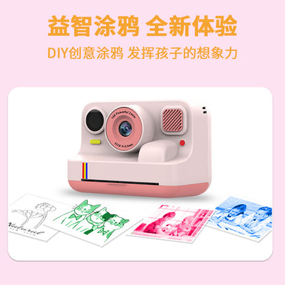 Cross-border Color Printing Polaroid HD Mini Video Photo Toy Gift Mobile Printing Children's Camera