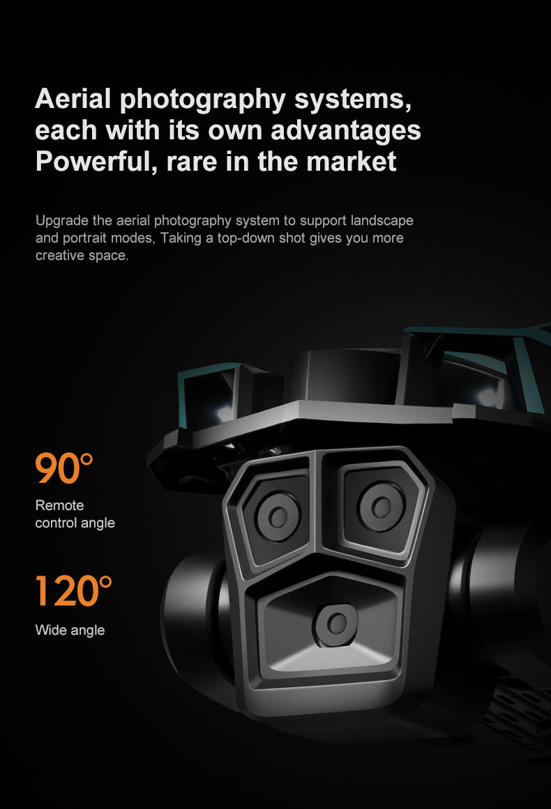 Cross-Border K12MAX Drone with screen control, optical flow positioning, quadcopter with brushless motor, remote control airplane toy