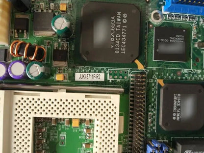 JUKI-3711P-R2 100% OK Original IPC Board ISA Slot Industrial motherboard Half-Size CPU Card PICMG1.0 With CPU RAM