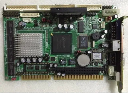 HE-842 100% OK Original IPC ISA Slot Industrial motherboard Half-Size CPU Card PICMG1.0 Mainboard With CPU RAM