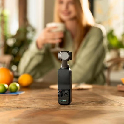 Xtra Muse Vlogging Camera with 1'' CMOS 4K/120fps Videos 3-Axis Gimbal Stabilizer Fast Focusing Face/Object Tracking Portable Handycam Camcorder