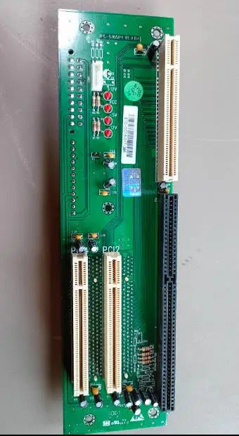 IPC-6105P4 B4 Very Nice Embedded IPC Industrial Backplane Board  PICMG 1.0 BUS Expansion 2*PCI Slot for 1U Chassis