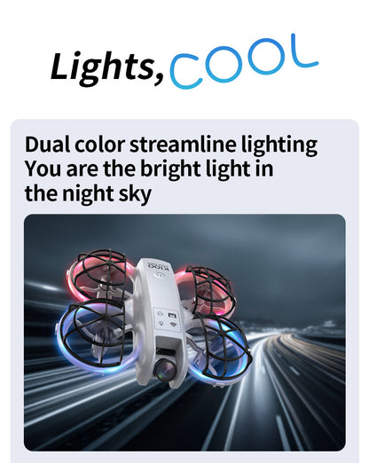 Cross-Border K100MINI Drone with Screen Remote Control Optical Flow Hover Dual Camera Lens HD Aerial Photography Remote Control Aircraft