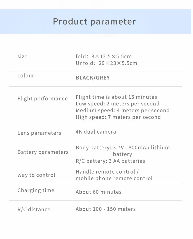 E99pro Foldable Drone HD Dual Camera Aerial Photography Altitude Hold Quadcopter E88PRO Remote control aircraft K3