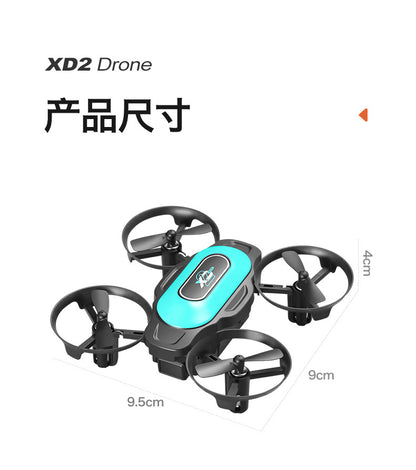 Cross-Border XD2Mini Drone, Shockproof and Impact Resistant2.4G Four-Axis Aircraft360°Rotating and Rolling Remote Control Toy