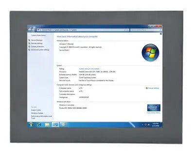 AP1042C-1024-J1900  industrial touch panel PC For Intel J1900 CPU 4GB RAM 120GB SSD LAN RS232 1024X768 LCD Industrial Tablet