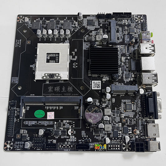 ITX Industrial Control Motherboard HM65Single memory slot DDR3Mini Board PGA988Two Or Three Generations CPU All-in-One Motherboard