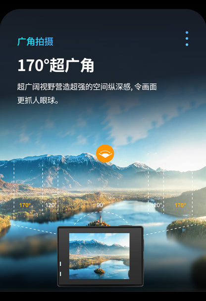 Cross-Border5k Sports Camera Image Stabilization wifi HD Cycling Shooting Outdoor Helmet Recorder Camera Factory