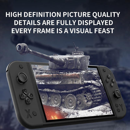 New G90 Handheld Game Console with 7 Inch IPS Screen, 4000mah Battery, Retro Gaming Device and Directional Buttons, Rechargeable Game Console