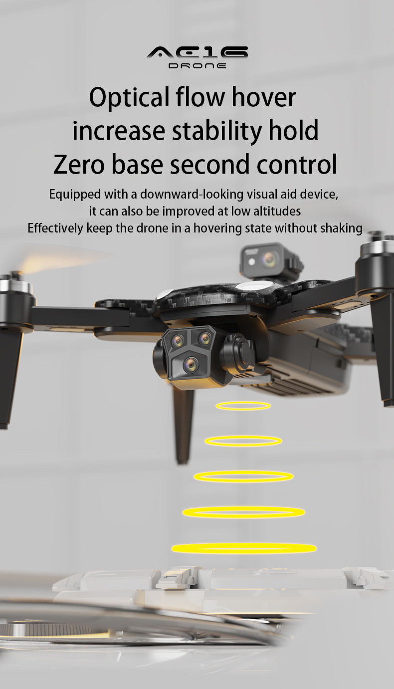 Cross-Border AE16Drone Laser Obstacle Avoidance Drone GPS Satellite Positioning Four Lens Brushless Quadcopter