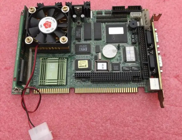 PCA-6153 Rev.B1 100%OK Original IPC Board ISA Slot Industrial Motherboard Half-Size CPU Card PICMG10 With CPU RAM No-FAN
