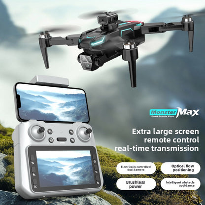 Large Foldable M22 Drone 720P Brushless with Large Screen Remote Control, Ultra-Long Battery Life Quadcopter Toy Aircraft