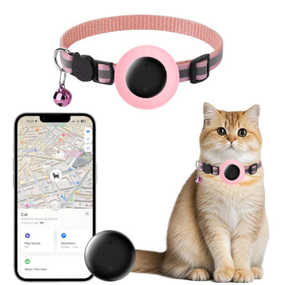 Pet Cat Locator Collar Suitable for iOS Waterproof Apple Find My Tracker Collar