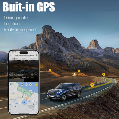 4K Ultra HD Night Vision Recorder WIFI Interconnected Reversing Camera3Dash Cam2K Hd