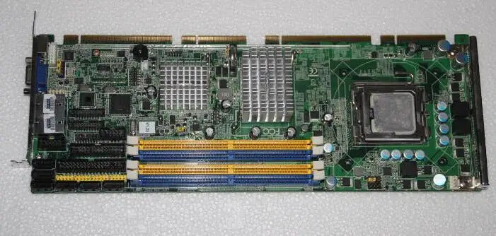 PCE-5124G2 REV.A1 100%OK IPC Board  Full-size CPU Card ISA Industrial Embedded Mainboard PICMG1.0 With CPU RAM 2*LAN