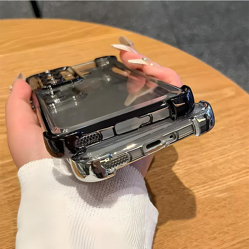 Designed for SAMUNG Galaxy S24/S23/S22 S24+ Smartphone Ultra FE Plus Phone Electroplating luxury transparent four corner anti drop and shockproof phone case Red Pattern Milwaukee Phone Case C010 Screen Protector Protection Screen Protector Protection