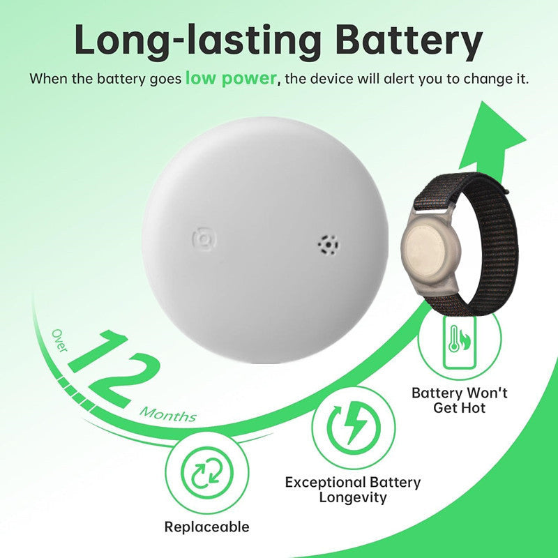 Cross-Border Find My Global Positioning Tracker Suitable for Children and Teenagers Bracelet Strap(Only iOS）