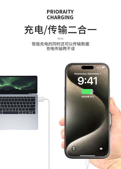 Cross-Border Apple16/15/14Back Clip Power Bank iPhone13/12/11/X Phone Case Power Bank