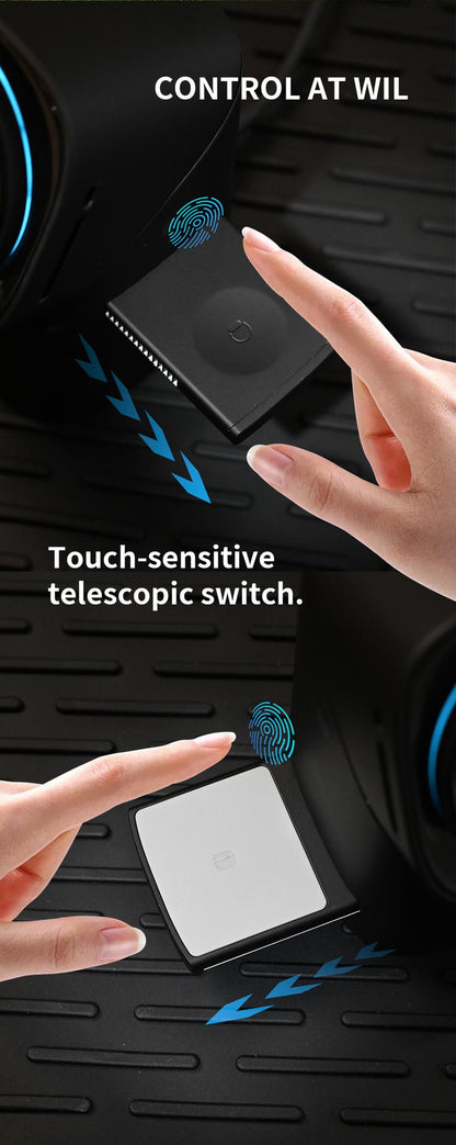 Three in one wireless charger, fast charging, Qi2 certified, suitable for iPhone, iWatch, AirPods headphone charging stations, touch pop-up charging, easy to carry wireless charger,Wireless Multi-Device Charging touch pop-up charging,Gifts,Mother's Day