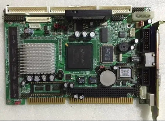 HE-842 100% OK Original IPC ISA Slot Industrial motherboard Half-Size CPU Card PICMG1.0 Mainboard With CPU RAM