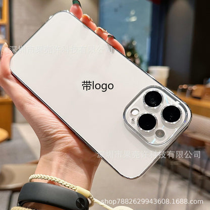 Compatible with iPhone 17 16 15 14 13 12 Pro Max Air Pro Plus Bright Lens Skin-Friendly Phone Case Apple 16 Pro Max AG Nano Matte Protective Cover 15