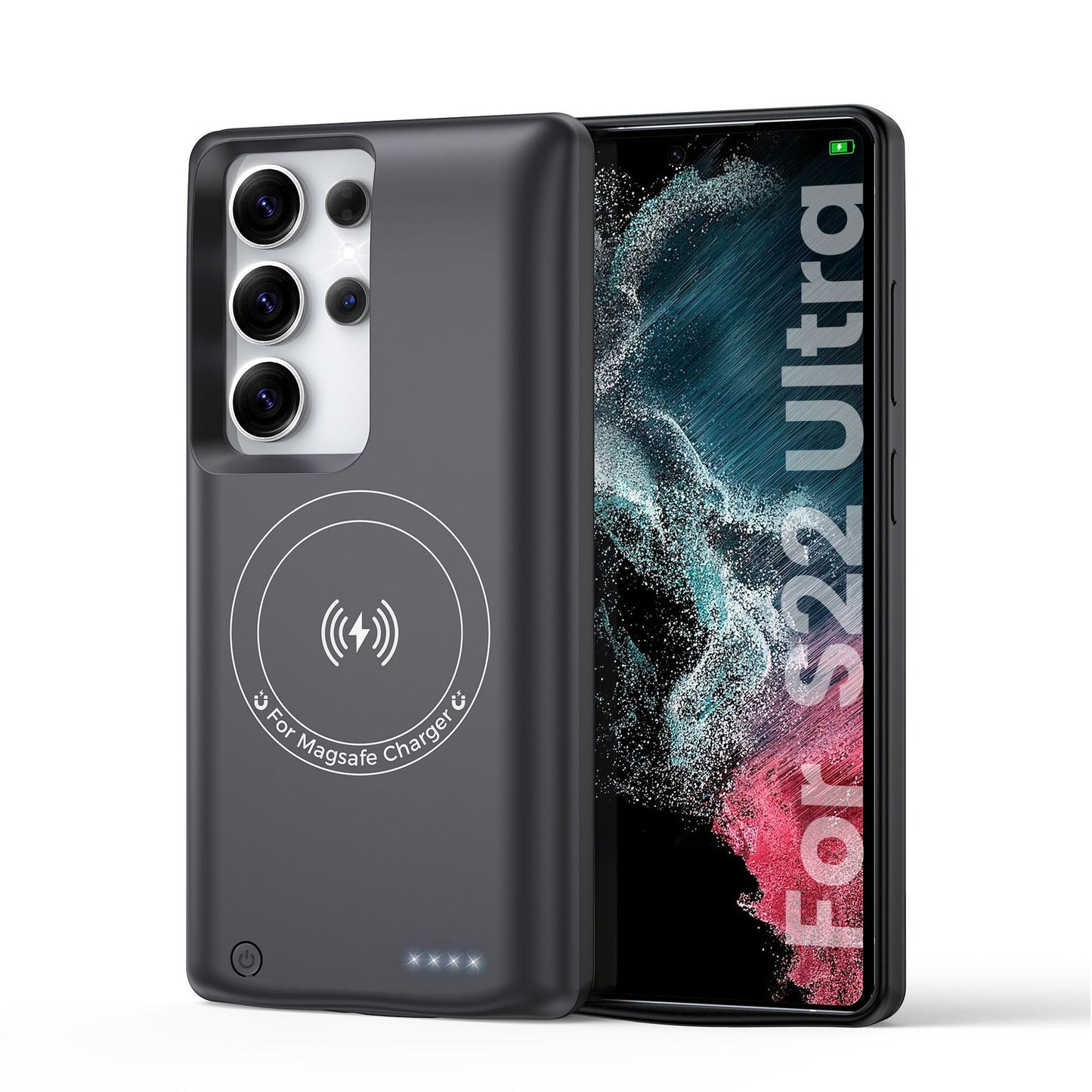 Cross-border Amazon Back Clip Battery Compatible with Samsung s25ultra/24/23/22p Wireless Back Clip Power Bank