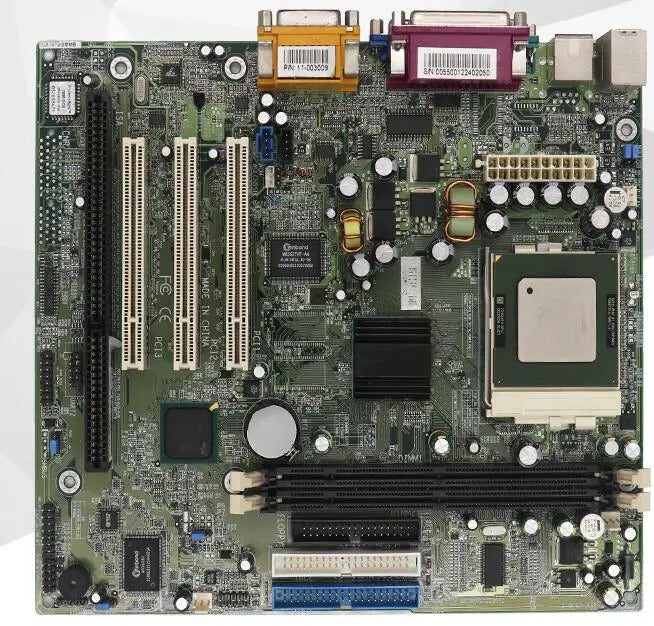 810T370  100% OK Original IPC motherboard For Intel ISA Mainboard GA-6IWMI With 3*PCI VGA LPT 1*ISA Slot CPU Industrial Board