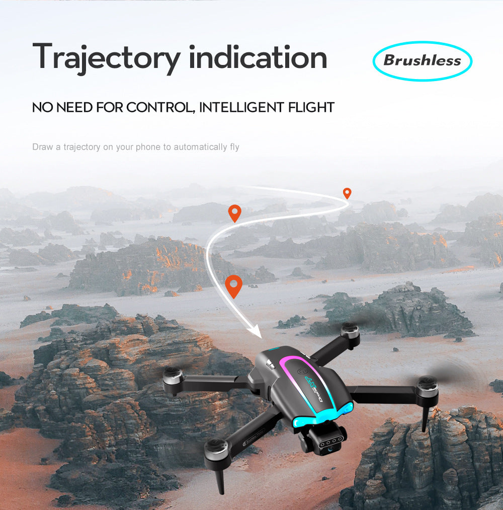 XT105Drone Obstacle Avoidance Dual Servo Aerial Photography Quadcopter Brushless Motor Remote Control Aircraft Drone Cross-Border