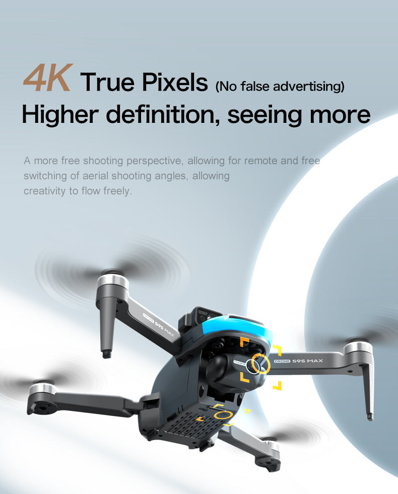Cross-Border S9S Drone Brushless GPS Satellite Positioning4K High-definition Aerial Photography Two-axis Electric Servo Quadcopter