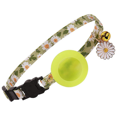 Pet Cat Locator Collar Compatible iOS Waterproof Apple Find My Tracker Android Dual System
