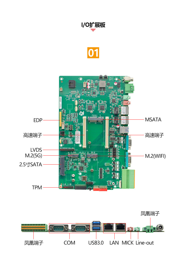 21.5inch Industrial Control All-in-One Capacitive Touch Screen 7/8/11 Gen i5 Embedded Industrial Tablet Computer