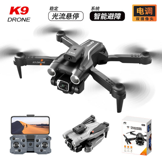 K9Cross-border Obstacle Avoidance Drone4k High-definition Aerial Photography Quadcopter Foldable Optical Flow Positioning Remote Control Drone Z908