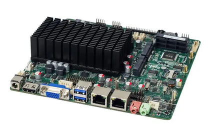 J1900 Original Fanless Mini-ITX Mainboard For Intel Atom CPU IPC SBC Embedded Motherboard Baytrail with 6*COM 2*Giga NTWRK DC12V