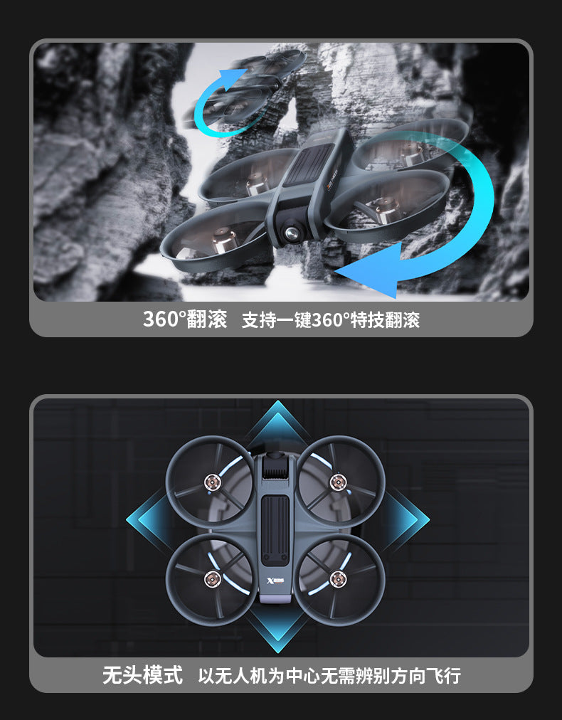 Cross-Border X226Drone flying with screen VR No Need for Phone Drone Aerial Photography HD Professional Optical Flow Brushless