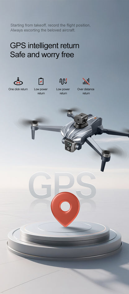 Cross-Border K18 MAX Drone with screen control brushless motor for high-definition aerial photography GPS Intelligent Positioning Remote Control Drone