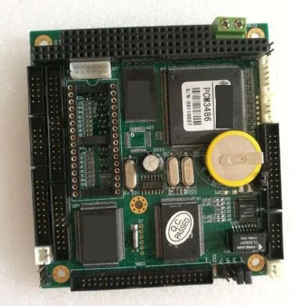 PCM-3486 100%OK PC104 Mainboard original Fanless IPC CPU Board PC/104 Embedded Industrial Motherboard PCM-348X with Memory