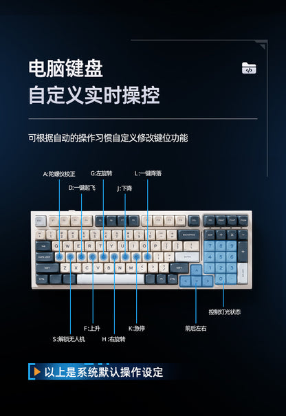 Educational Drone S1Teaching Course Computer Controlled Graphical Programming Quadcopter Remote Control Model Aircraft