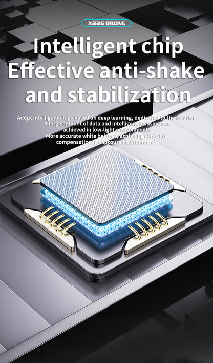 Cross-Border X226Drone flying with screen VR No Need for Phone Drone Aerial Photography HD Professional Optical Flow Brushless